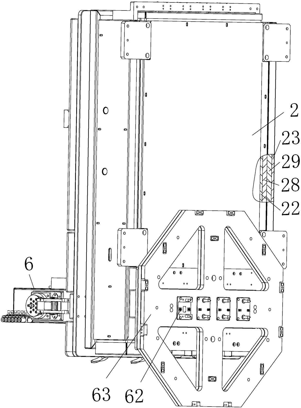 Heat preservation test device and heat preservation test method for high temperature automatic sorting machine