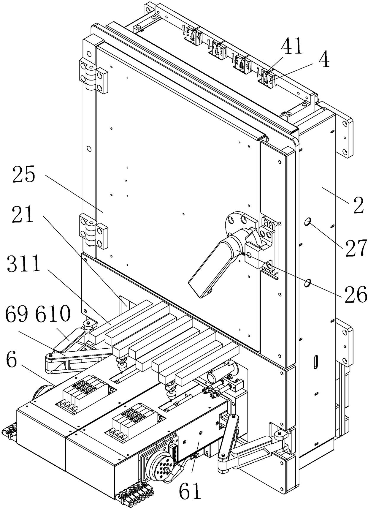 Heat preservation test device and heat preservation test method for high temperature automatic sorting machine