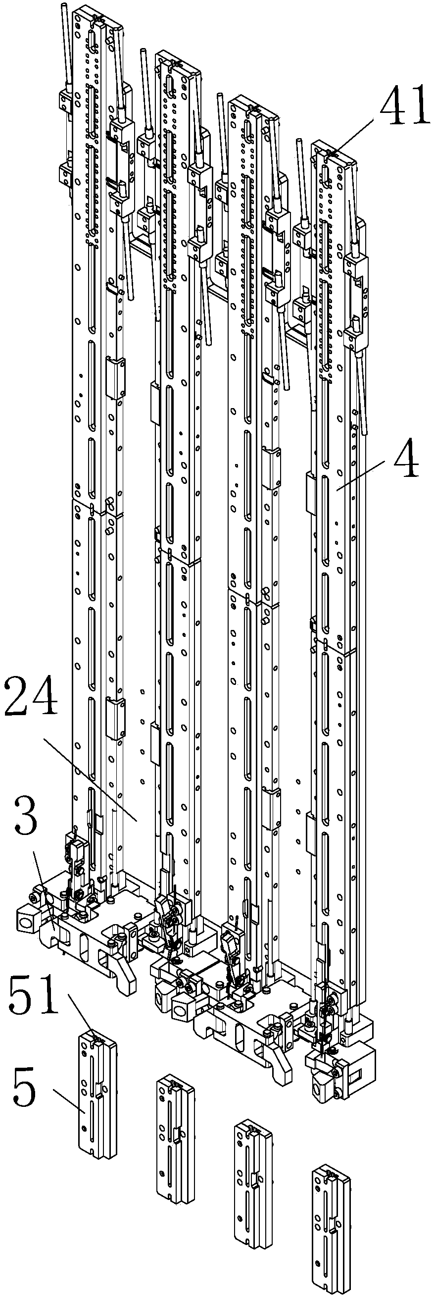 Heat preservation test device and heat preservation test method for high temperature automatic sorting machine