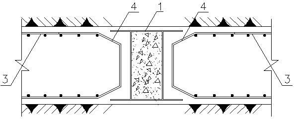 Steel reinforced concrete column type joint and construction method of underground diaphragm wall using same