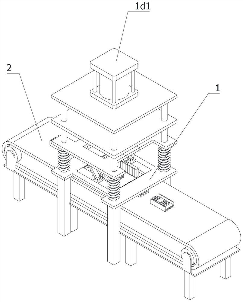 An automatic processing device for semiconductor field effect transistors