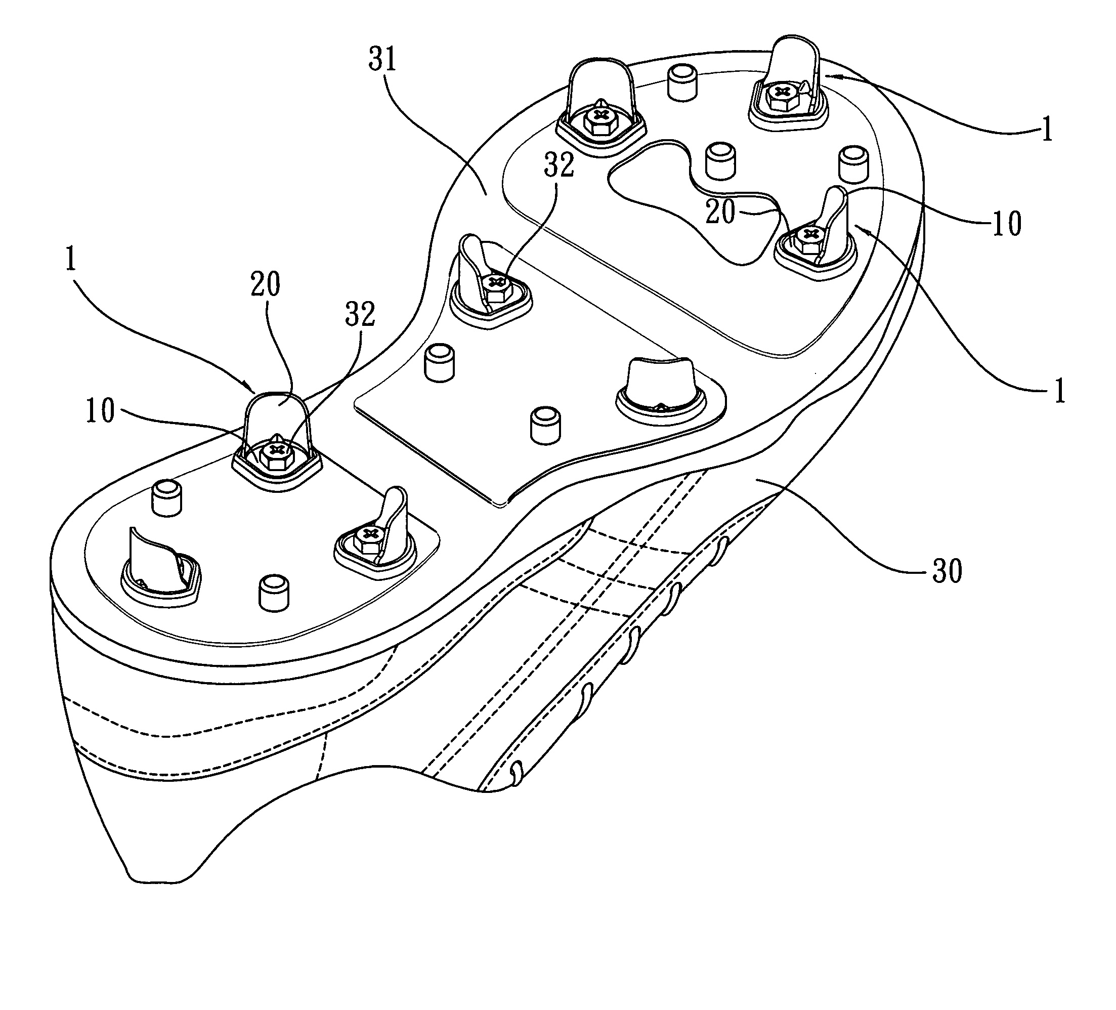 Thin-type spike intensifying structure