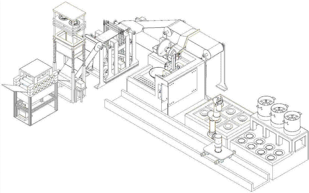 Multifunctional integral cooking machine