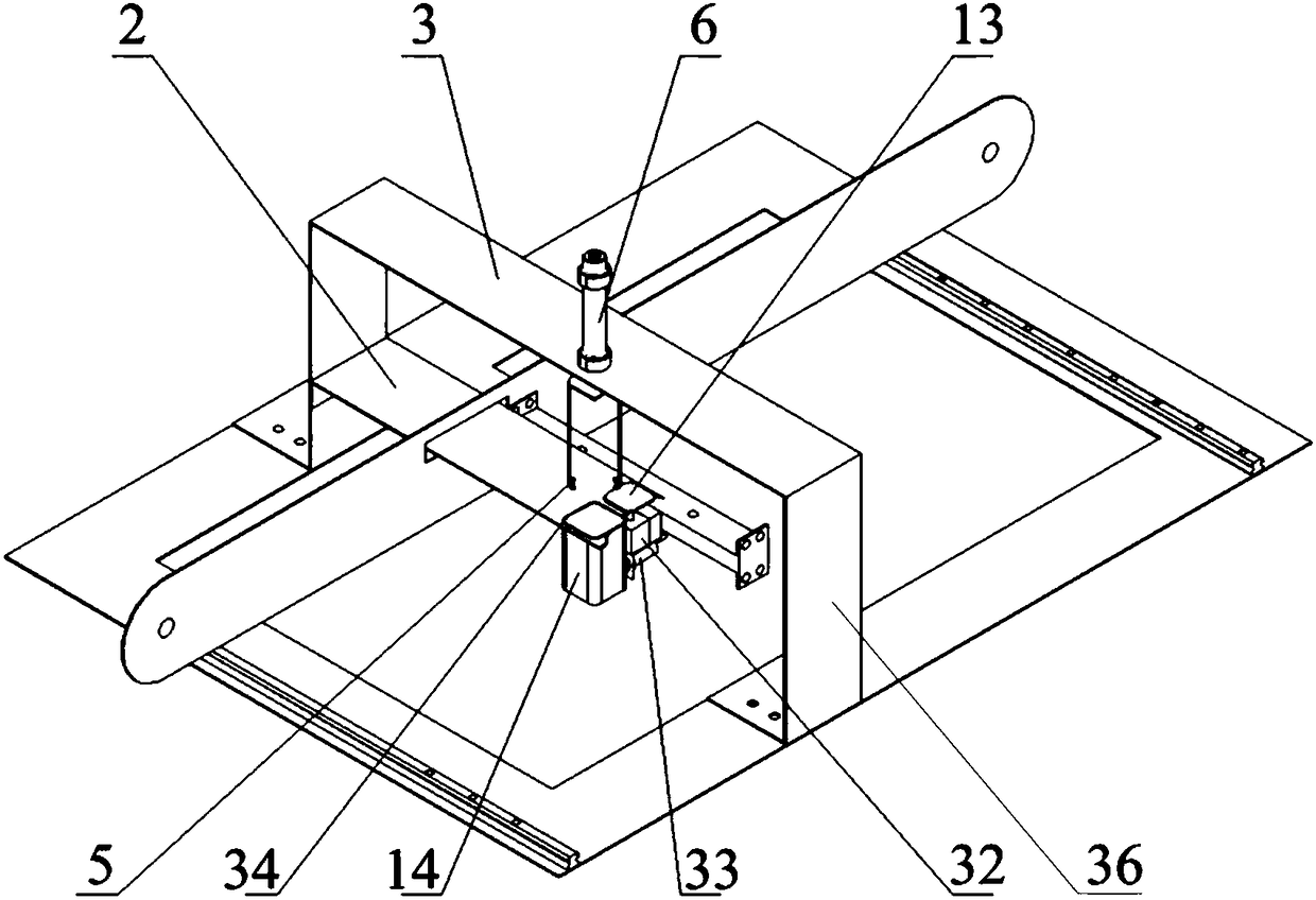 Seedling sending, taking and delivering device for pressing type seedling taking full-automatic seed tray seedling transplanter