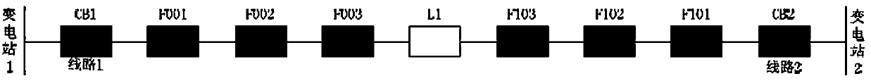 Residual voltage recording module and residual voltage detection method of recloser type feed line terminal