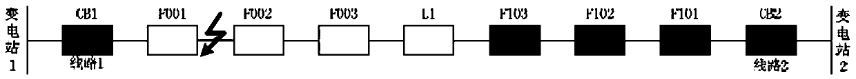 Residual voltage recording module and residual voltage detection method of recloser type feed line terminal