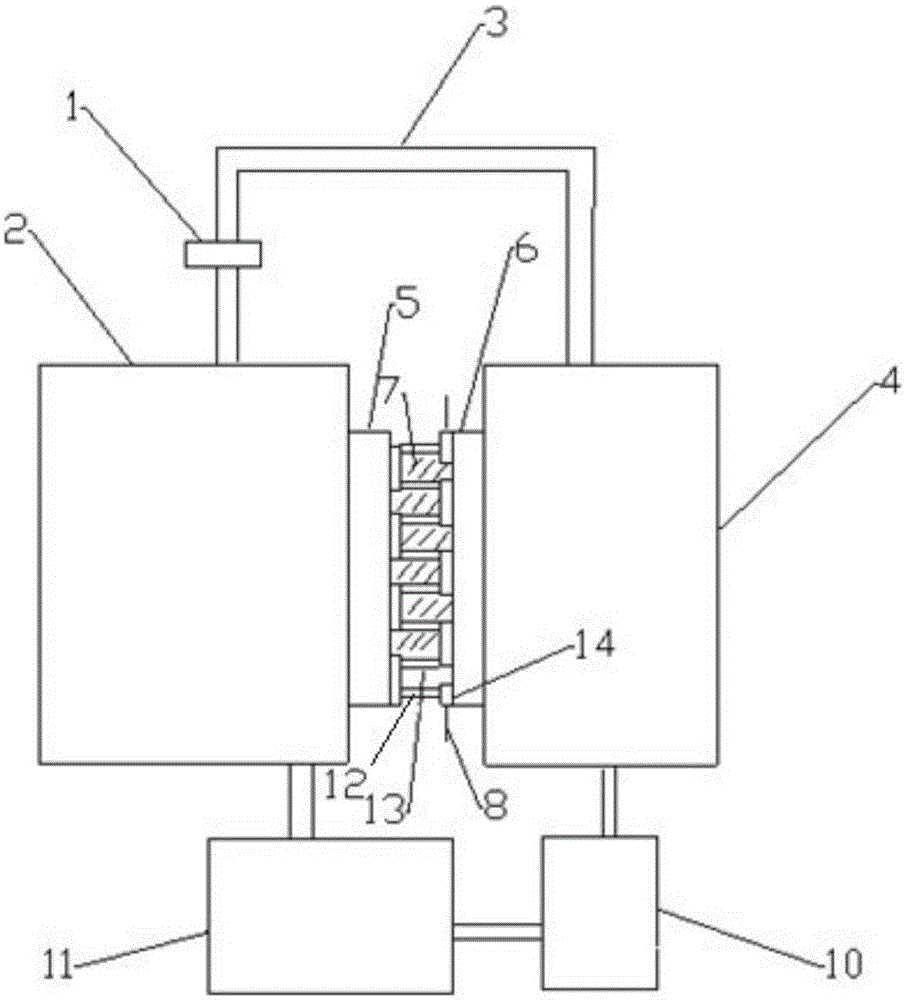 High ground temperature tunnel cooling heat dissipation and heat energy conversion apparatus