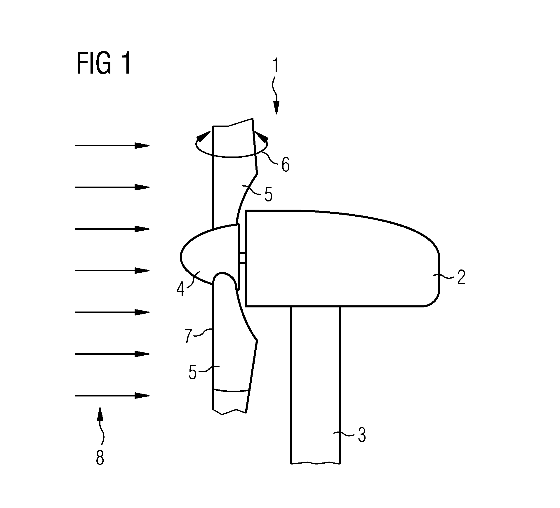 Wind Energy Installation Comprising a Wind Speed Measuring System