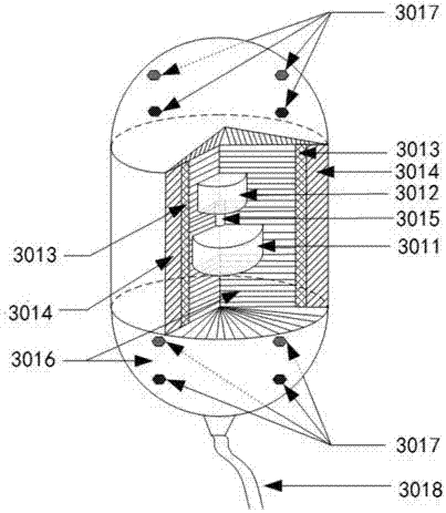 A towed line array device based on attitude real-time measurement vector hydrophone