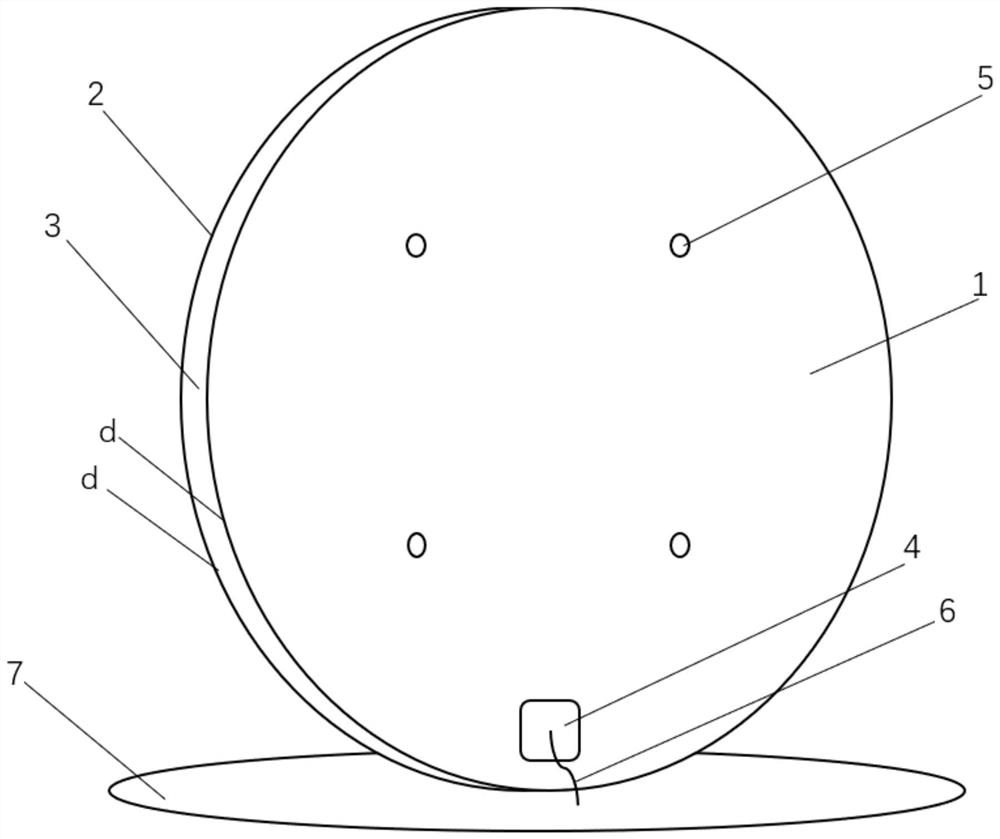 Capacitor-based Roland C receiving antenna