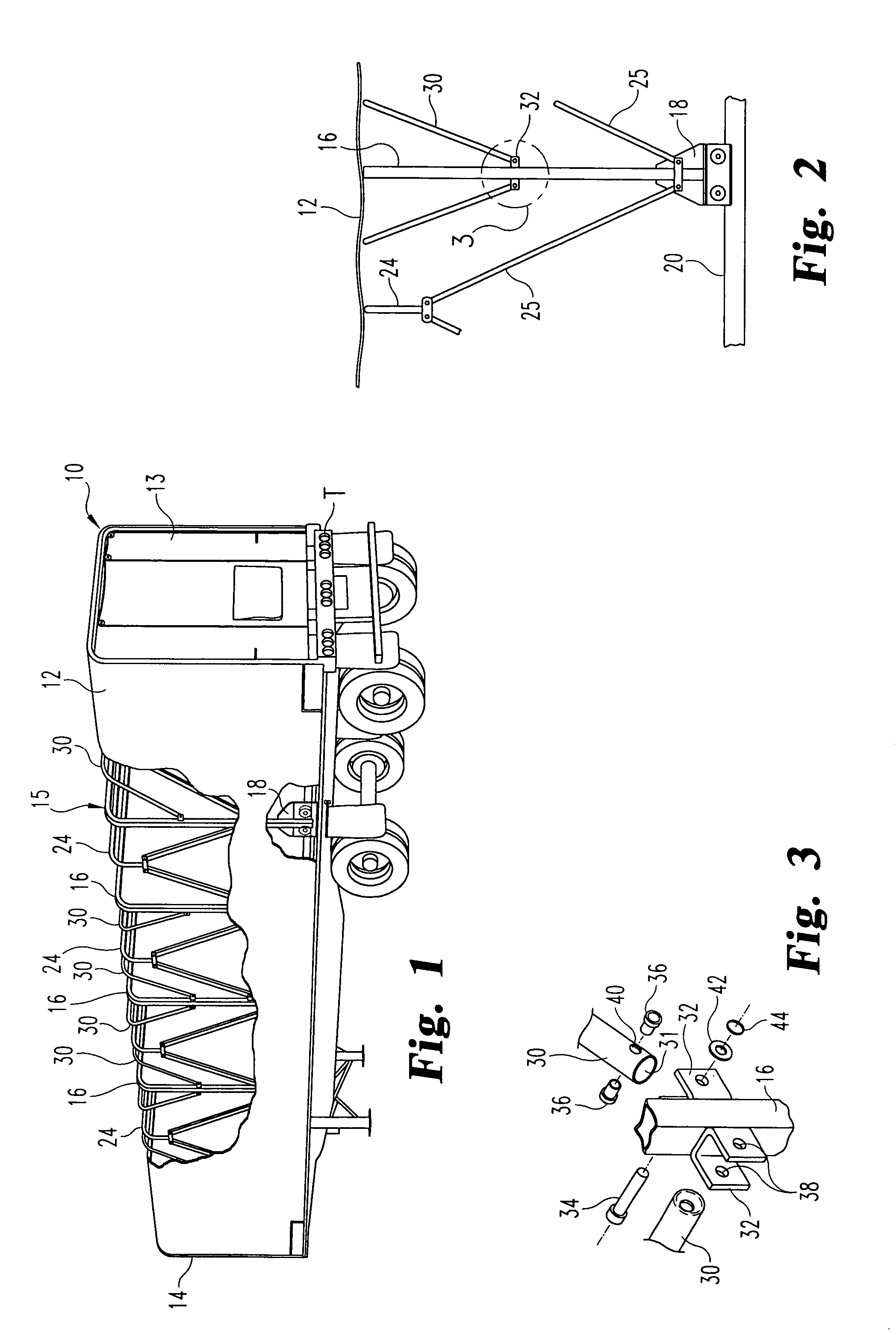 Uplift bow for a retractable tarping system