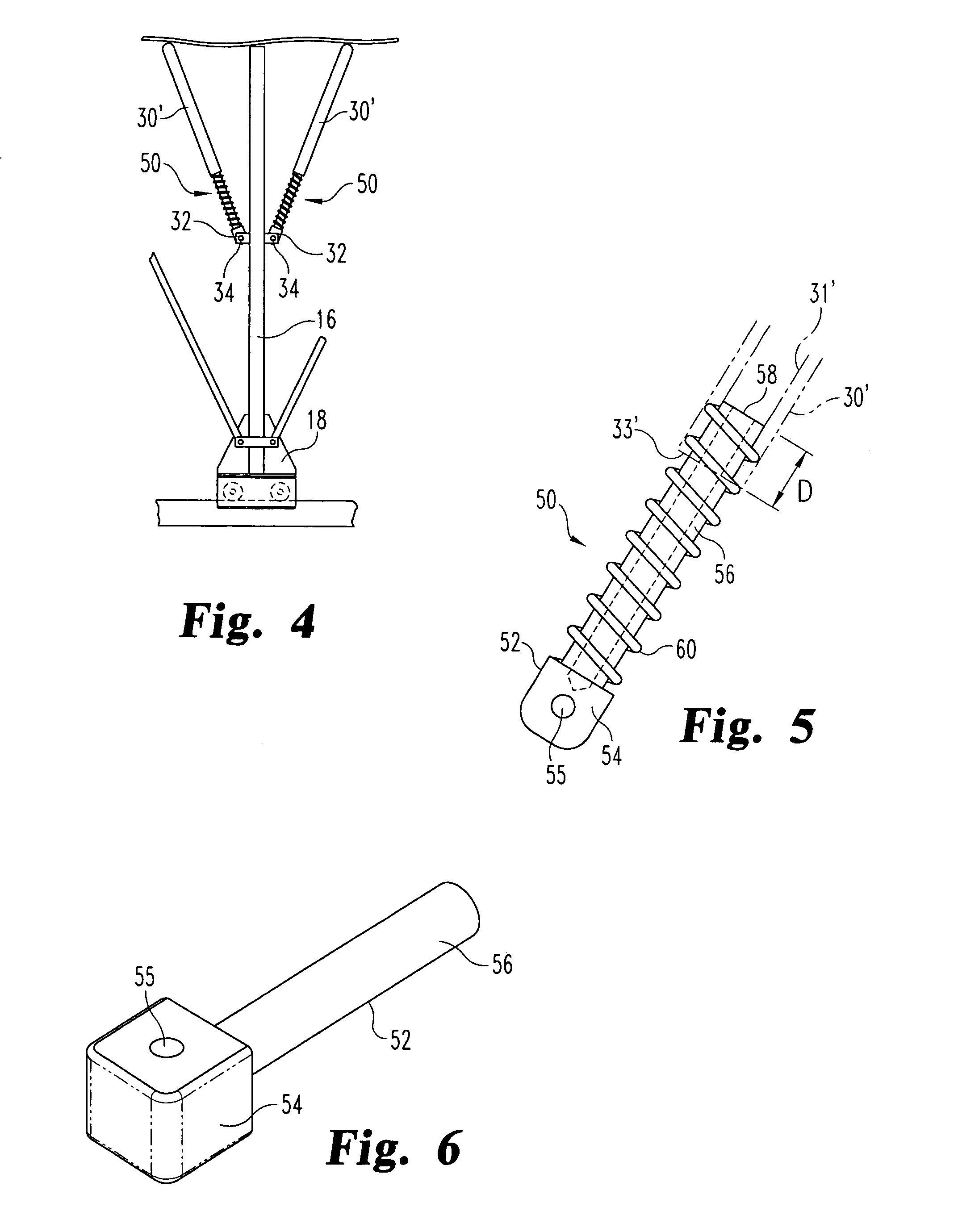 Uplift bow for a retractable tarping system