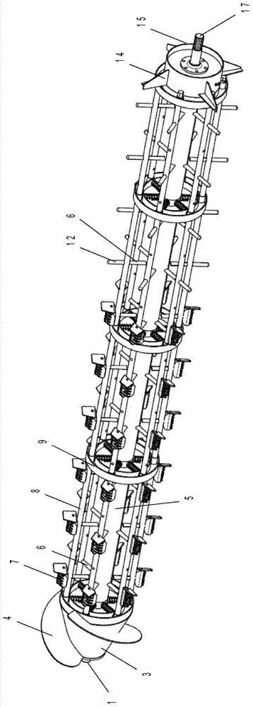 Multifunctional threshing drum and corresponding combine harvester