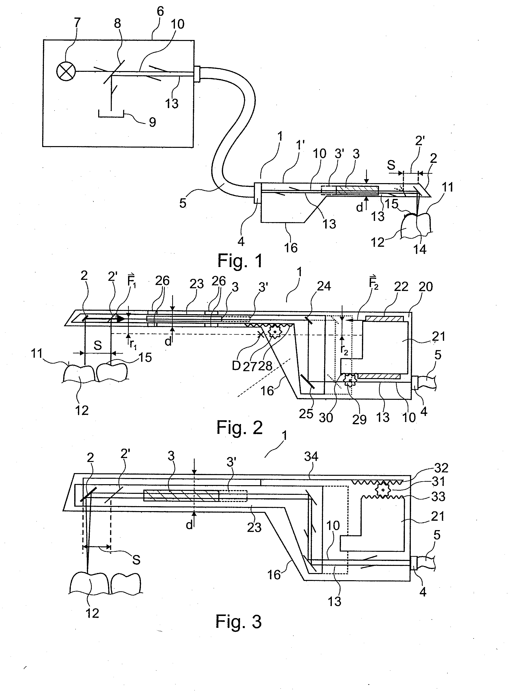 Apparatus and method for optical 3D measurement