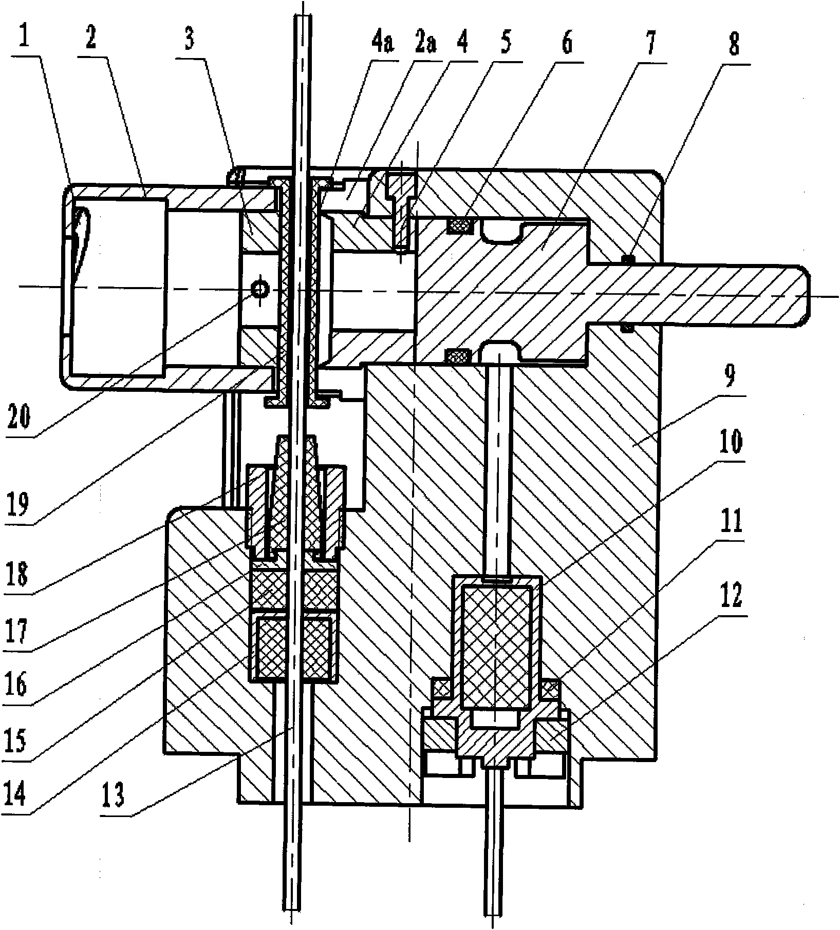 Underwater cutting releasing mechanism