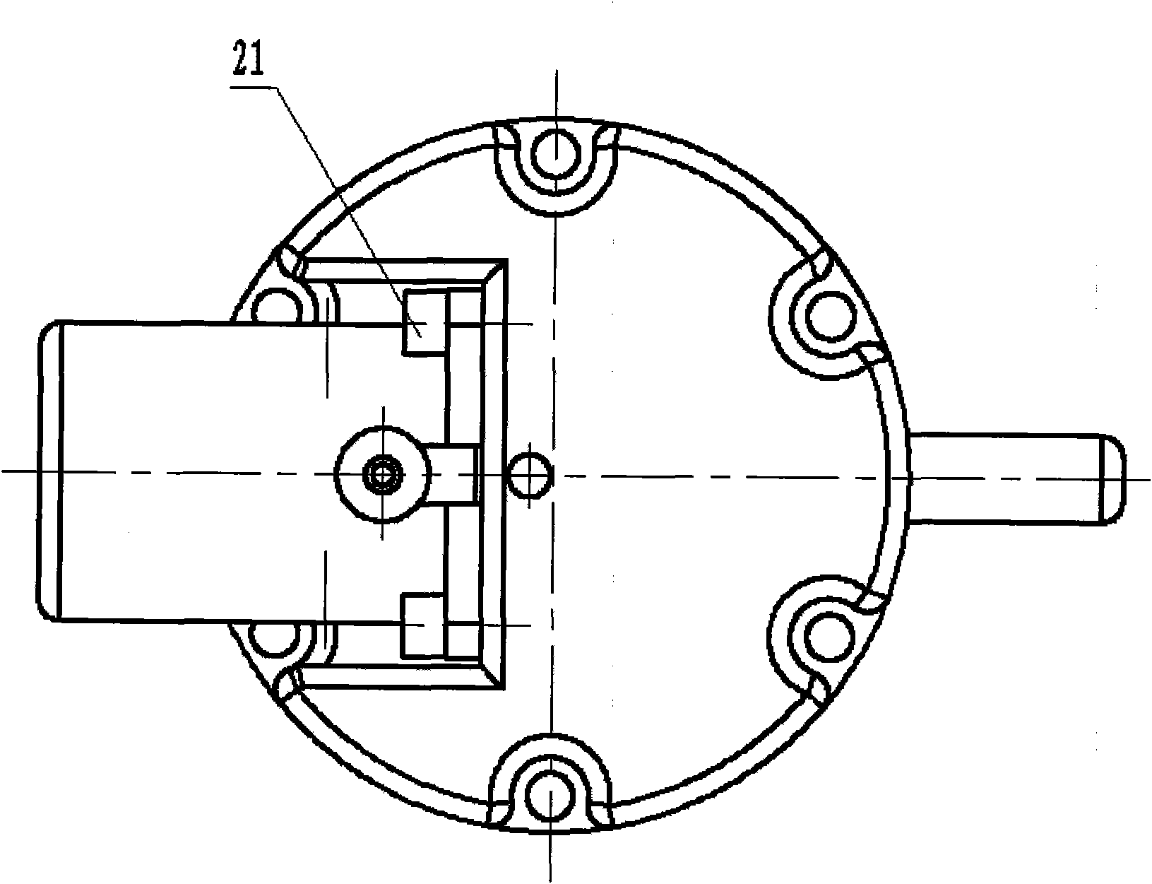 Underwater cutting releasing mechanism