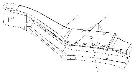 Automobile composite material plate spring assembly and assembly method of same