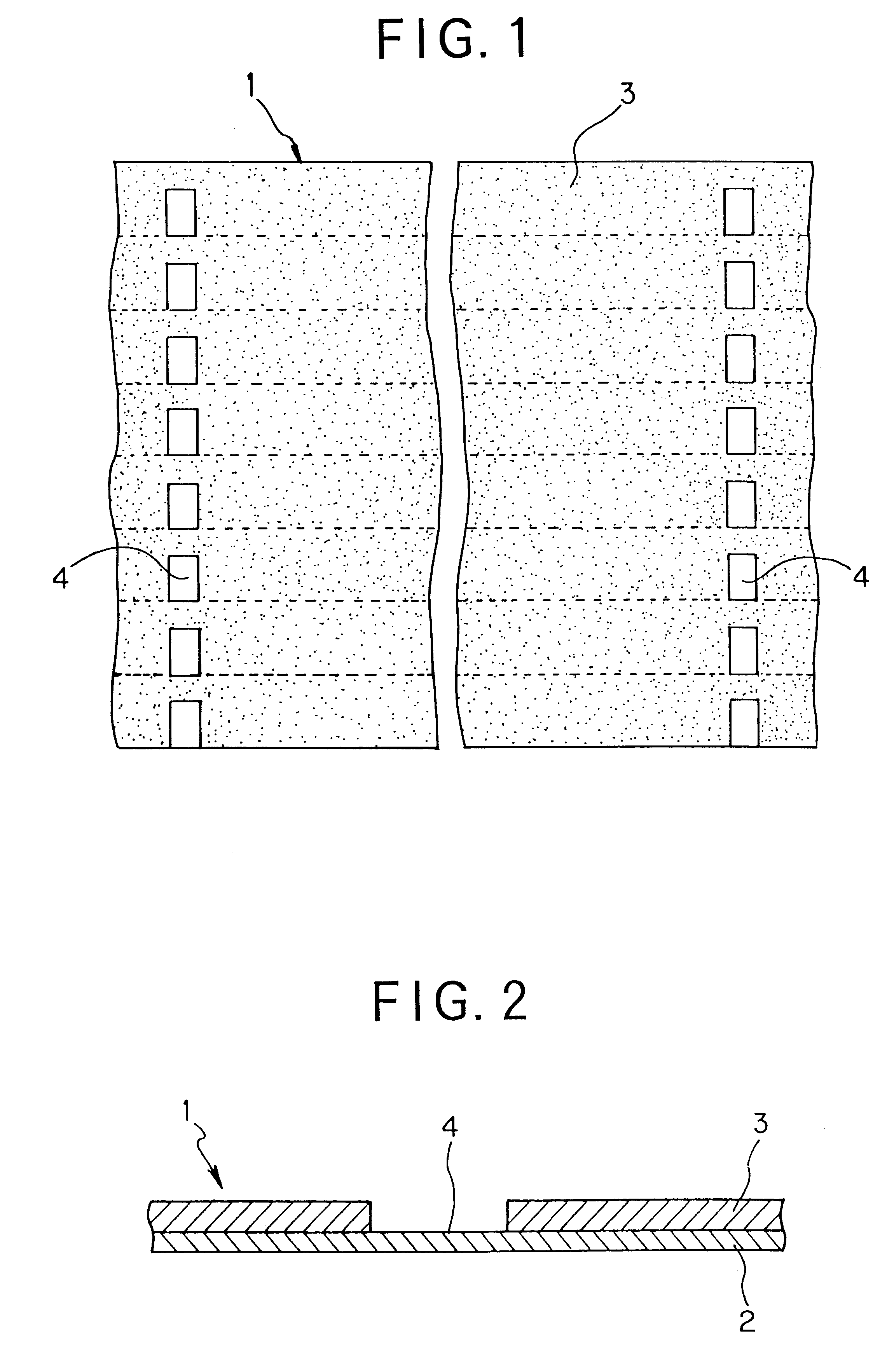 Process for producing an electrode plate with a terminal mounting portion and/or an identification mark