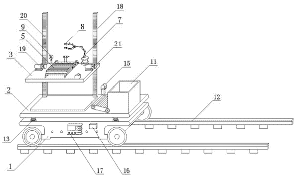 Full-automatic installation device for building outer wall stones