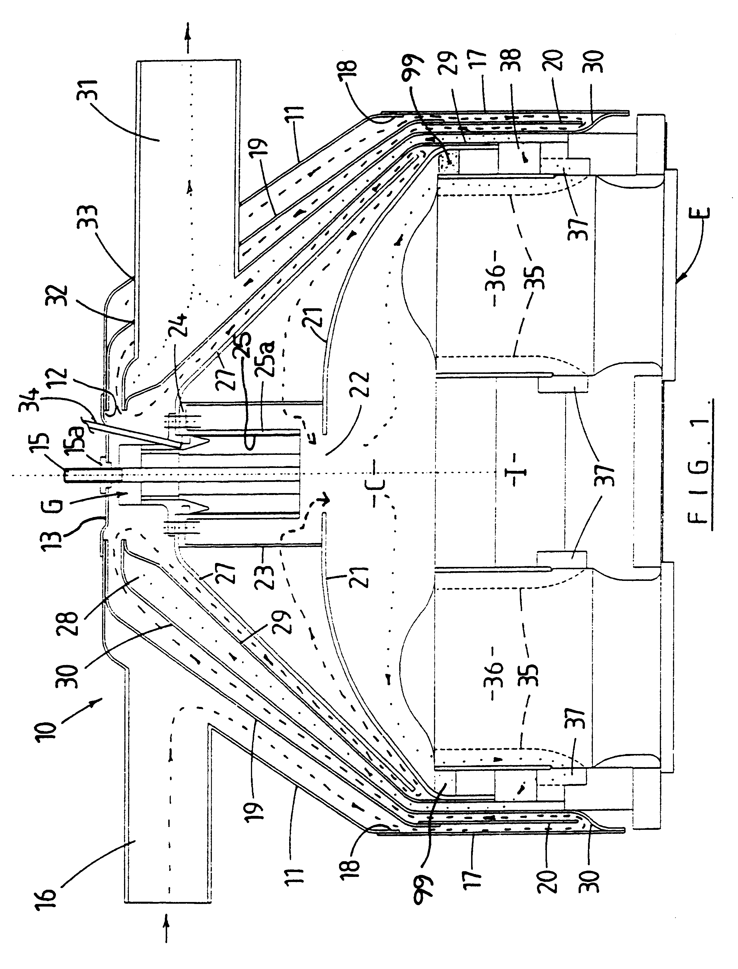 Stirling engine burner