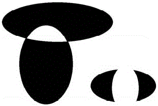 Rapid ellipse detection method based on contour curve segmentation arc merging and combination