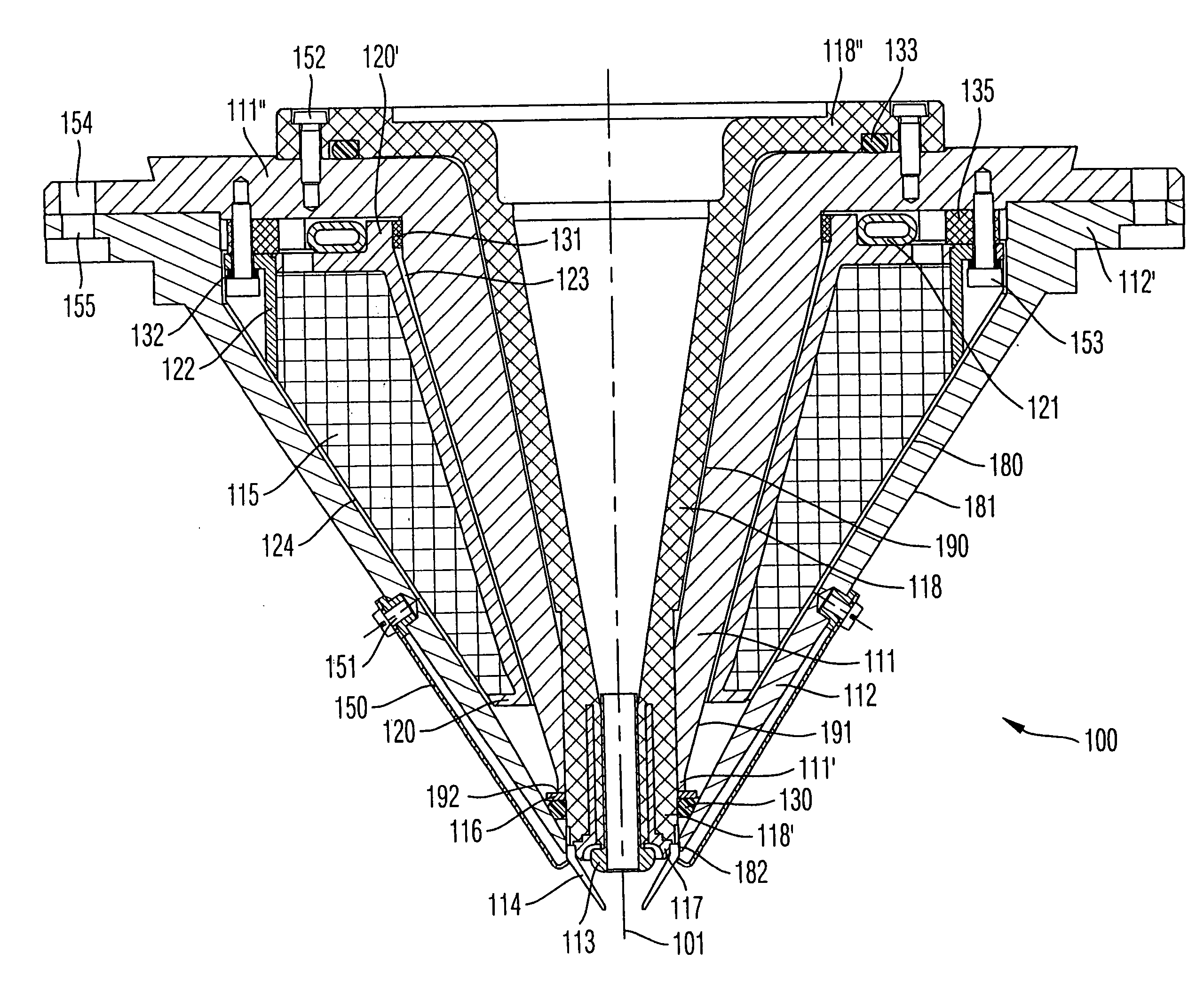 Objective lens for an electron microscopy system and electron microscopy system