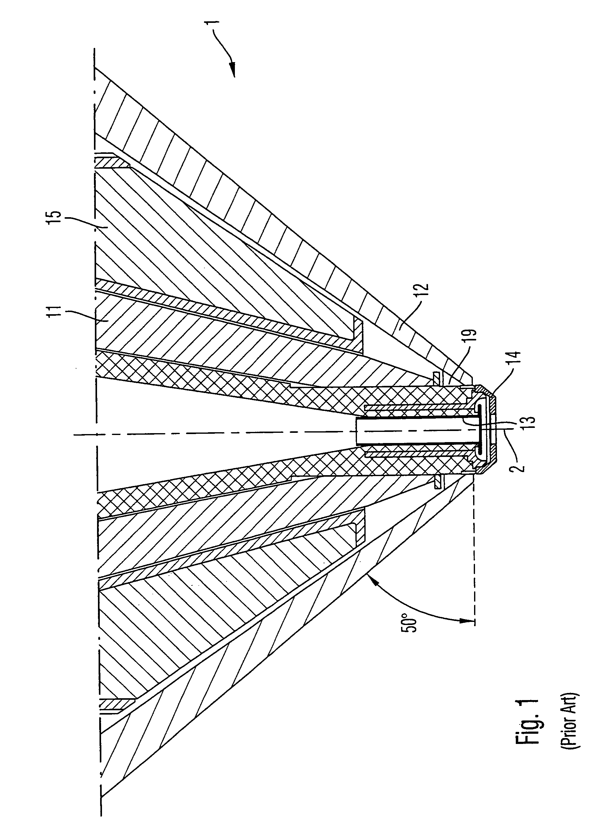 Objective lens for an electron microscopy system and electron microscopy system