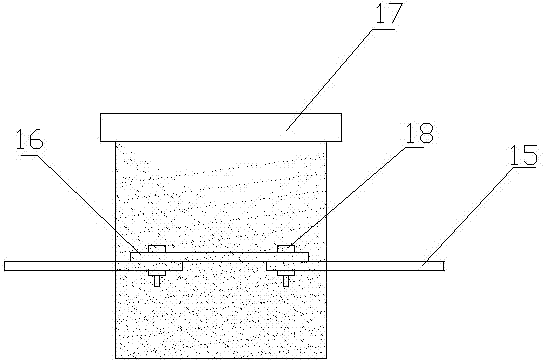 Construction method for reducing ground resistance of wind driven generator