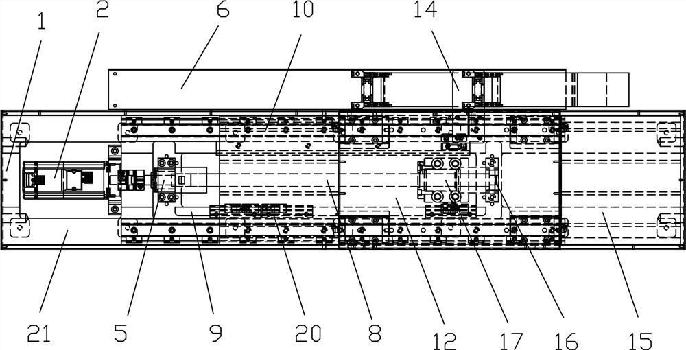 High-precision microscope X-axis translation mechanism