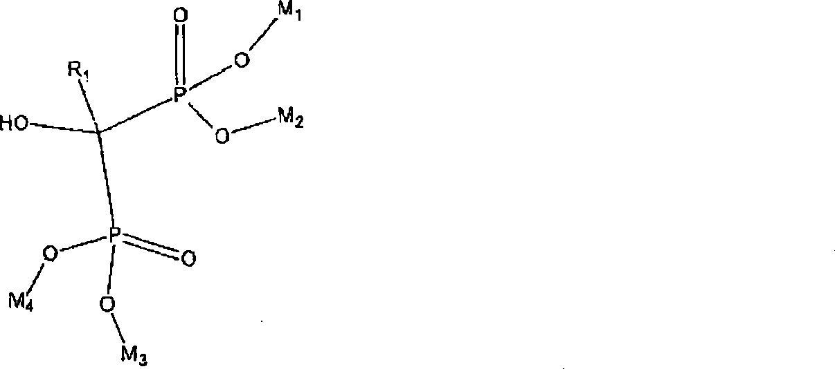 Process for manufacturing bisphosphonic acids