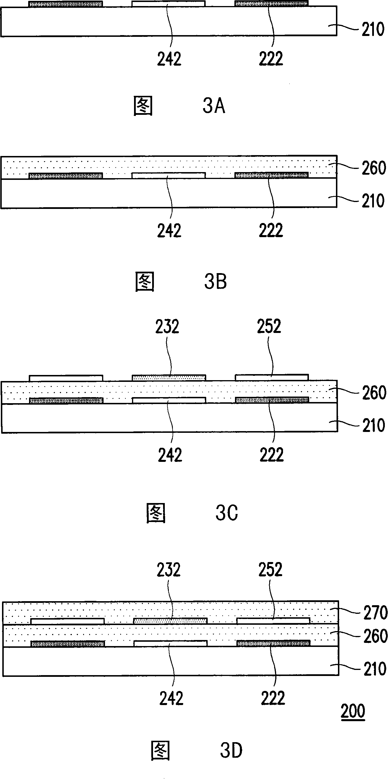 Touching control panel and its manufacturing method