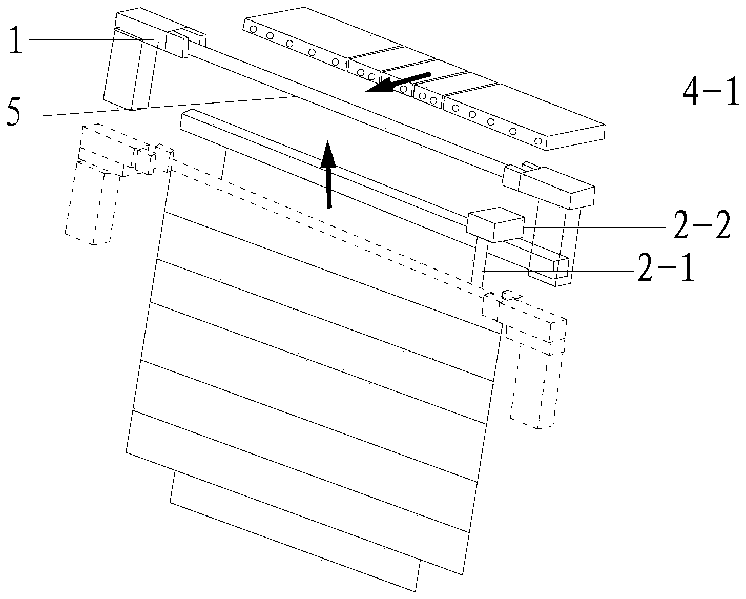 Automatic tape attaching device and method