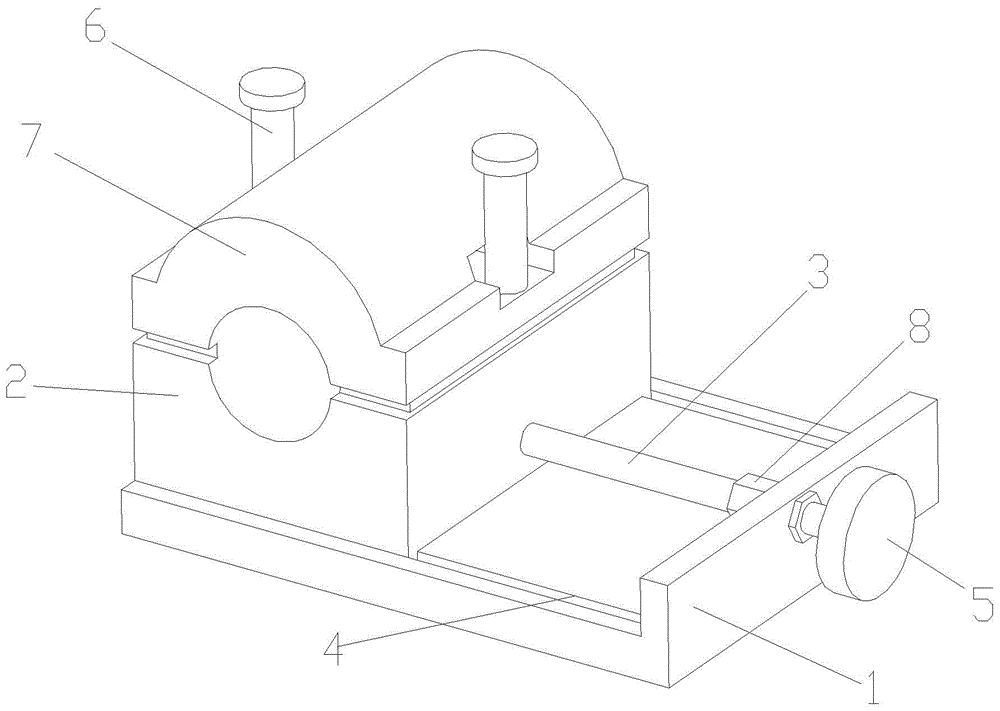 Horizontal adjusting mechanism of coating machine
