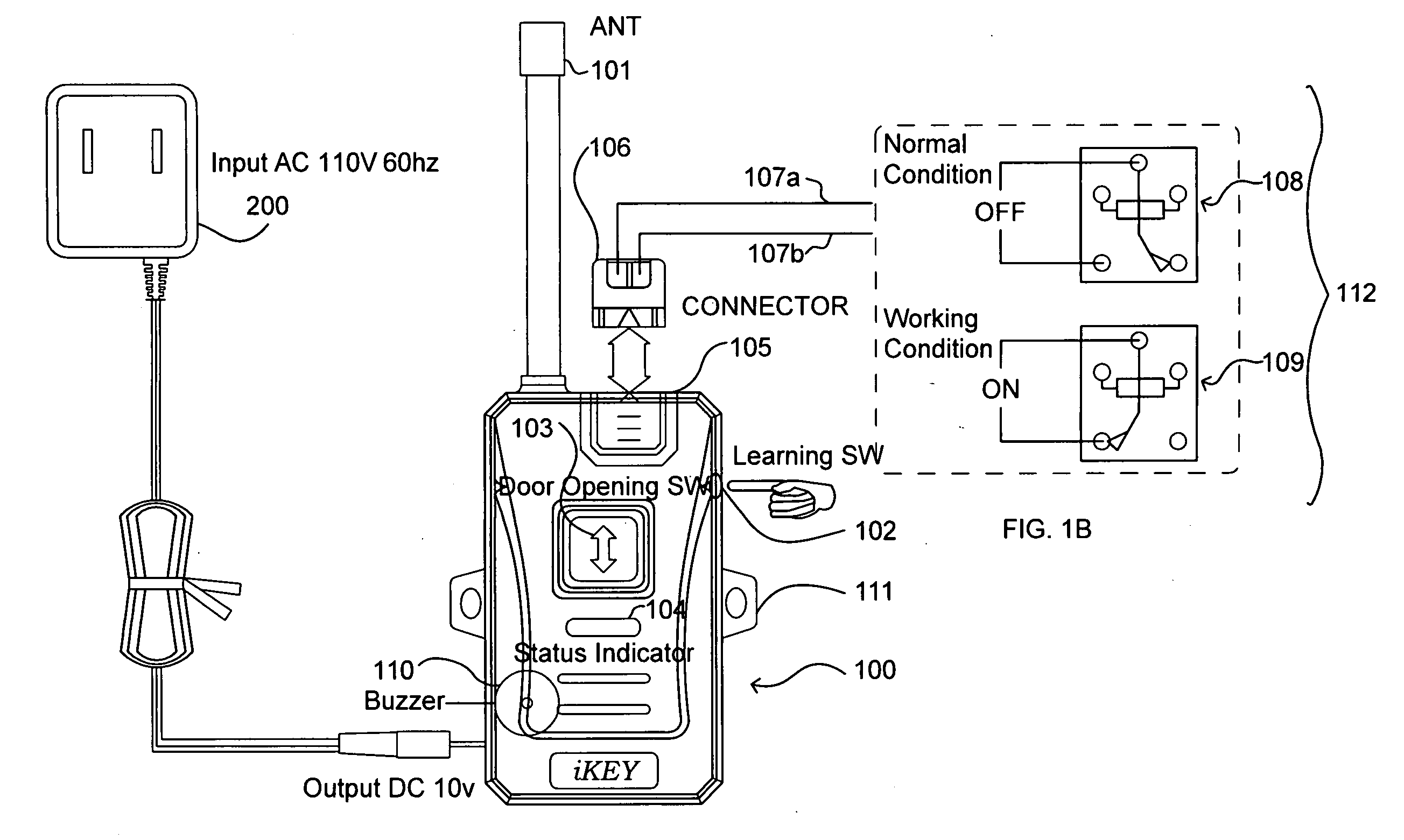 Secure keyless entry system