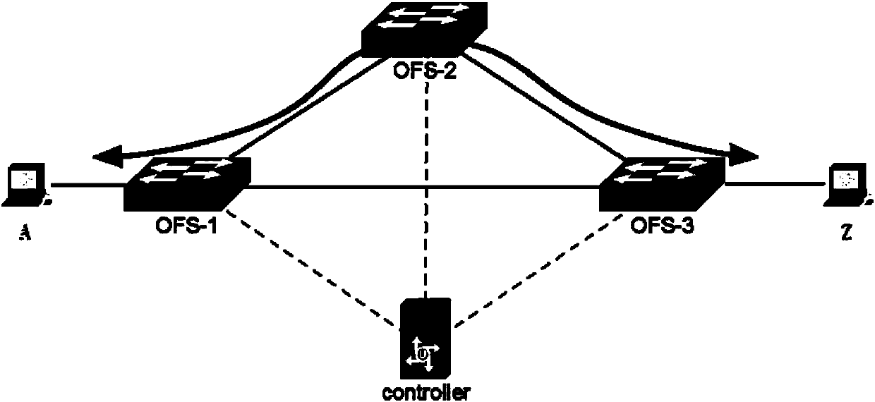 End-to-end service monitoring method and apparatus based on SDN