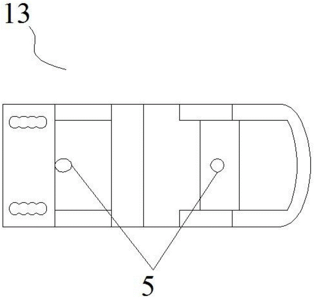 Ecological soil engineering structure of combined n-shaped building block