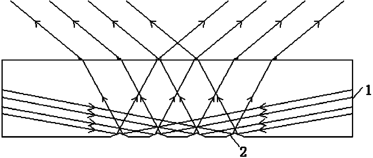 Light guide plate, double-vision backlight module and double-vision display device