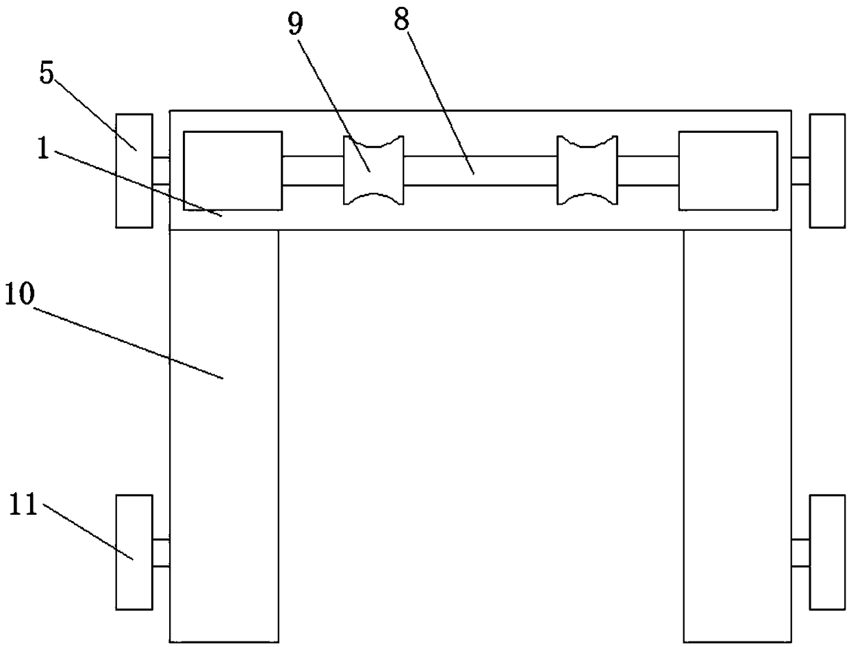 Special orthopedic nursing device for rehabilitation department and using method