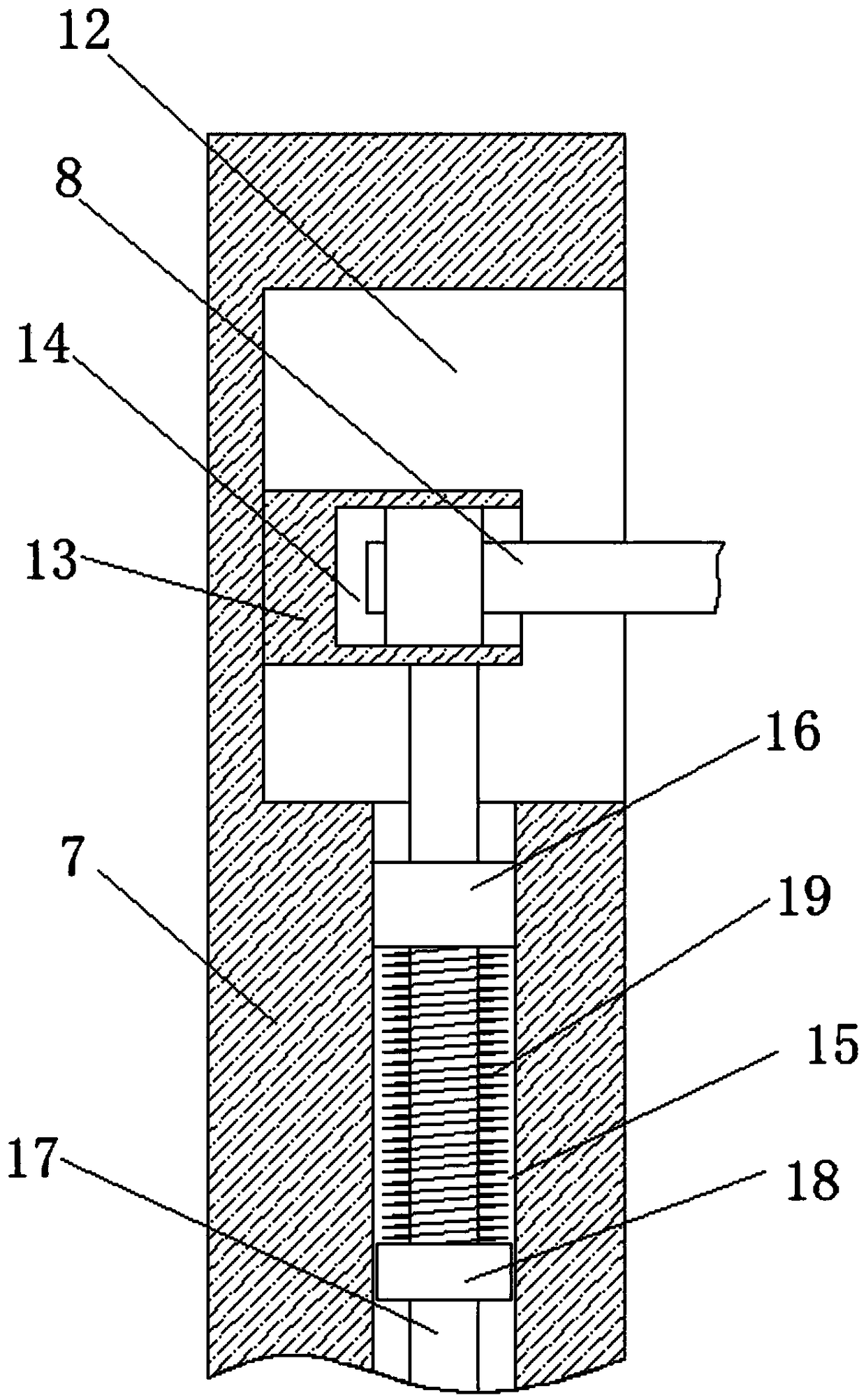 Special orthopedic nursing device for rehabilitation department and using method