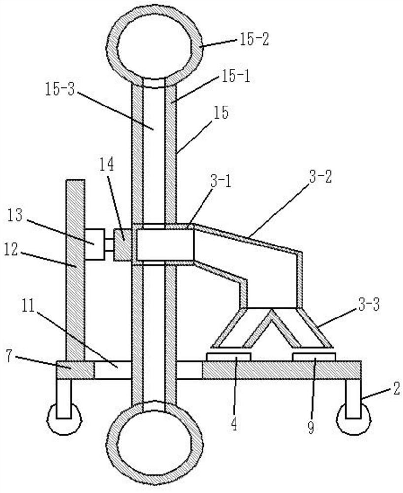 A device for burying a drip irrigation belt on a seeder