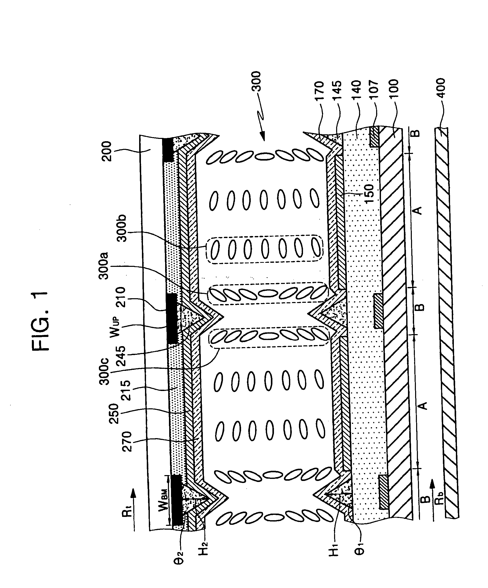 Liquid crystal display device having OCB mode liquid crystal layer and method of fabricating the same