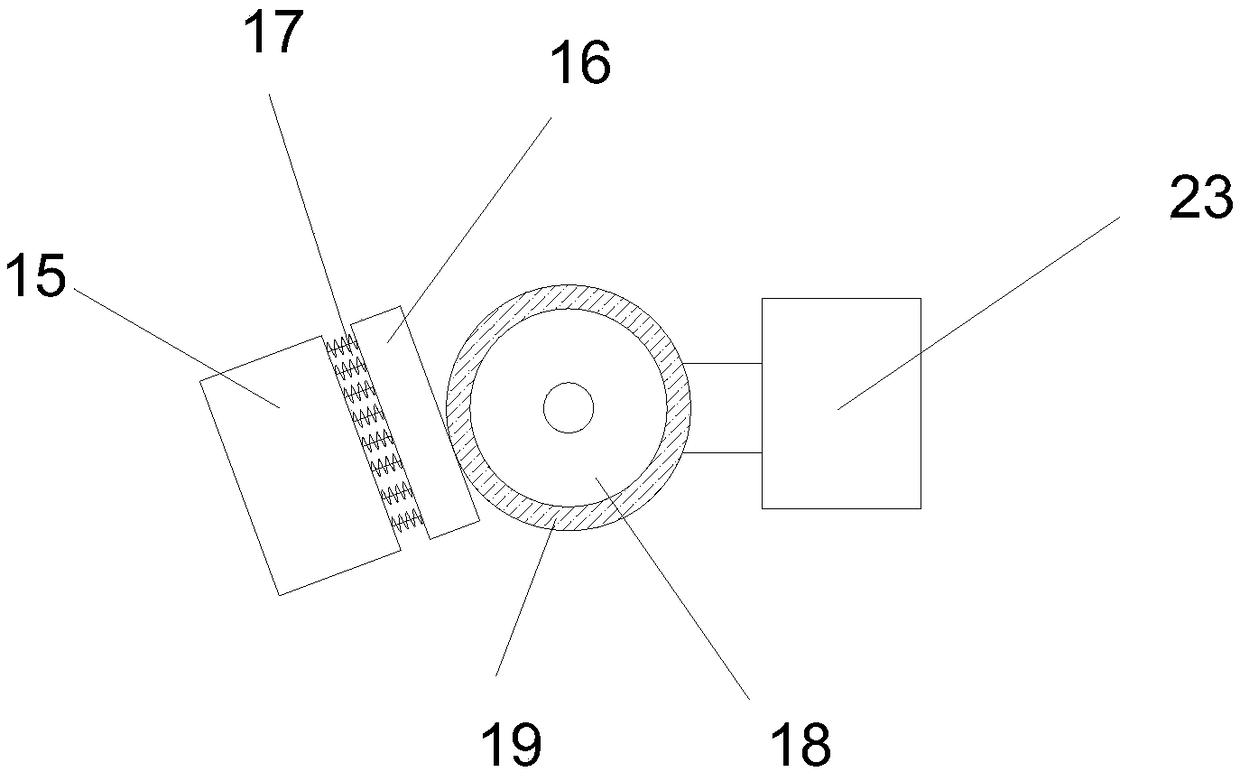 Material crushing and fine grinding device