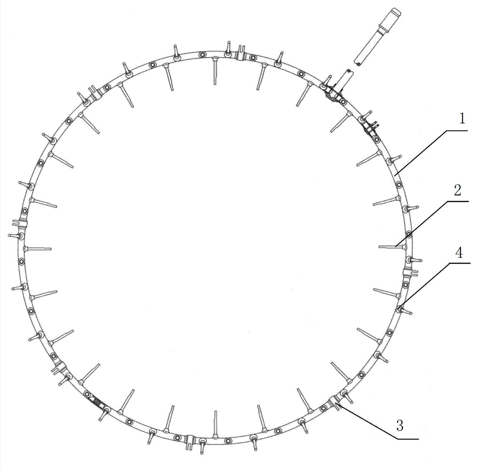 Welding method for main fuel tube of engine