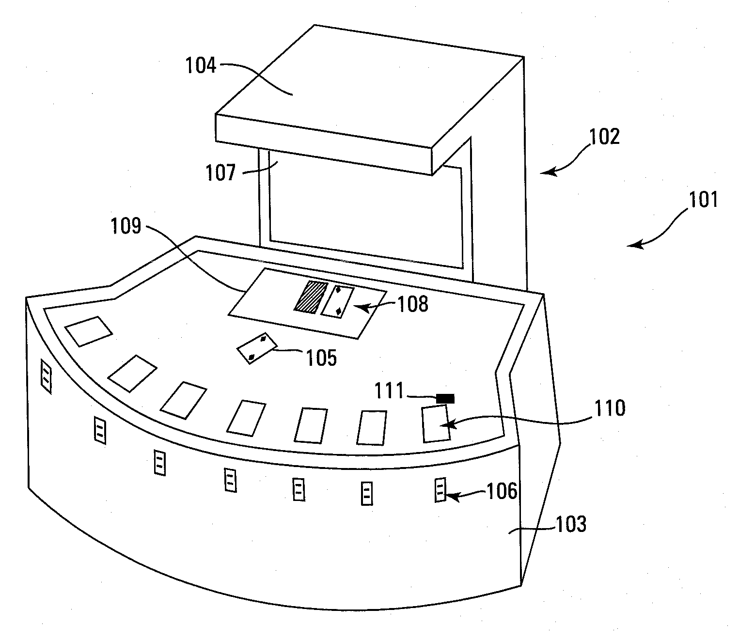 Method and apparatus for variant of texas hold 'em poker