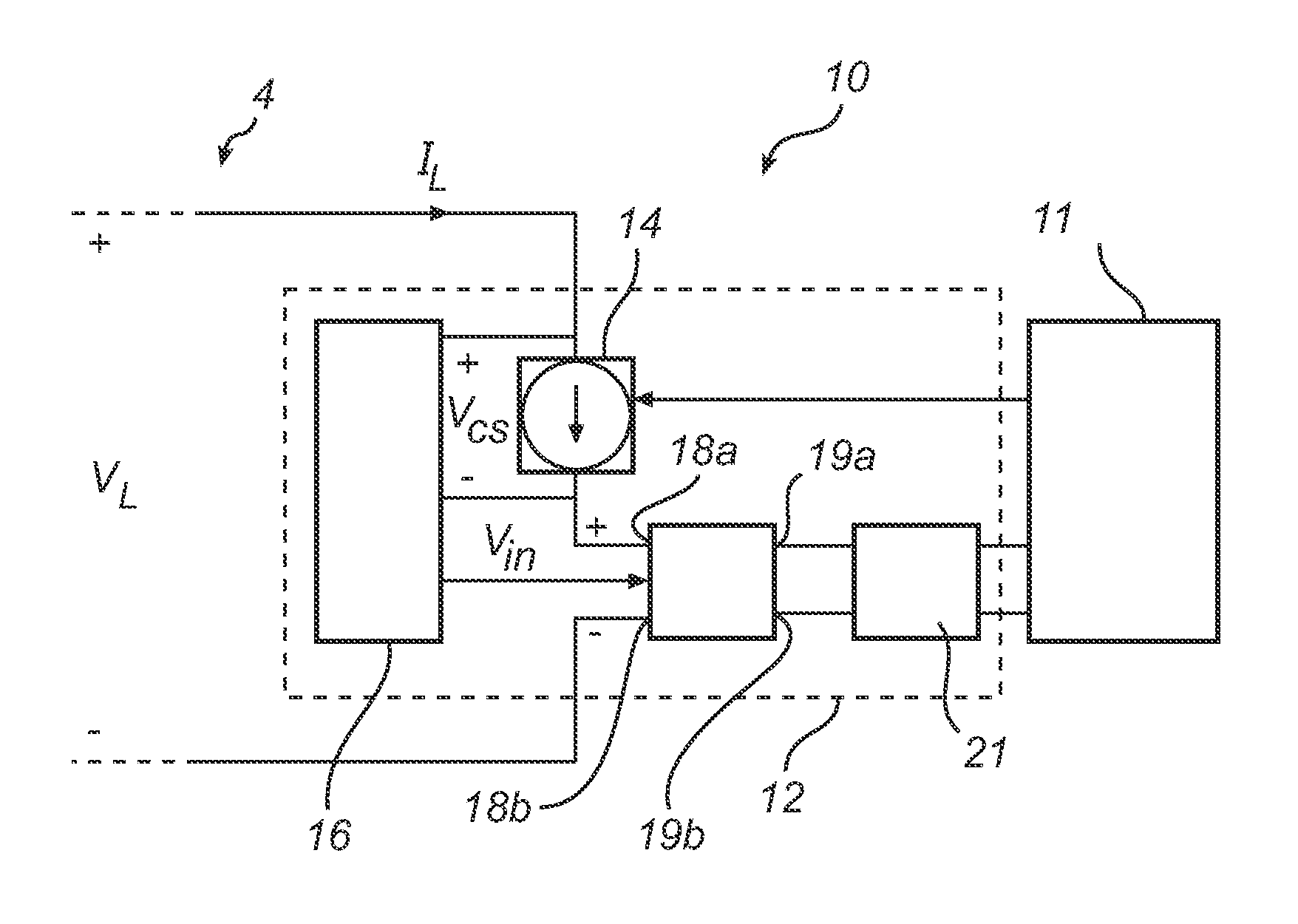 Loop-powered field device