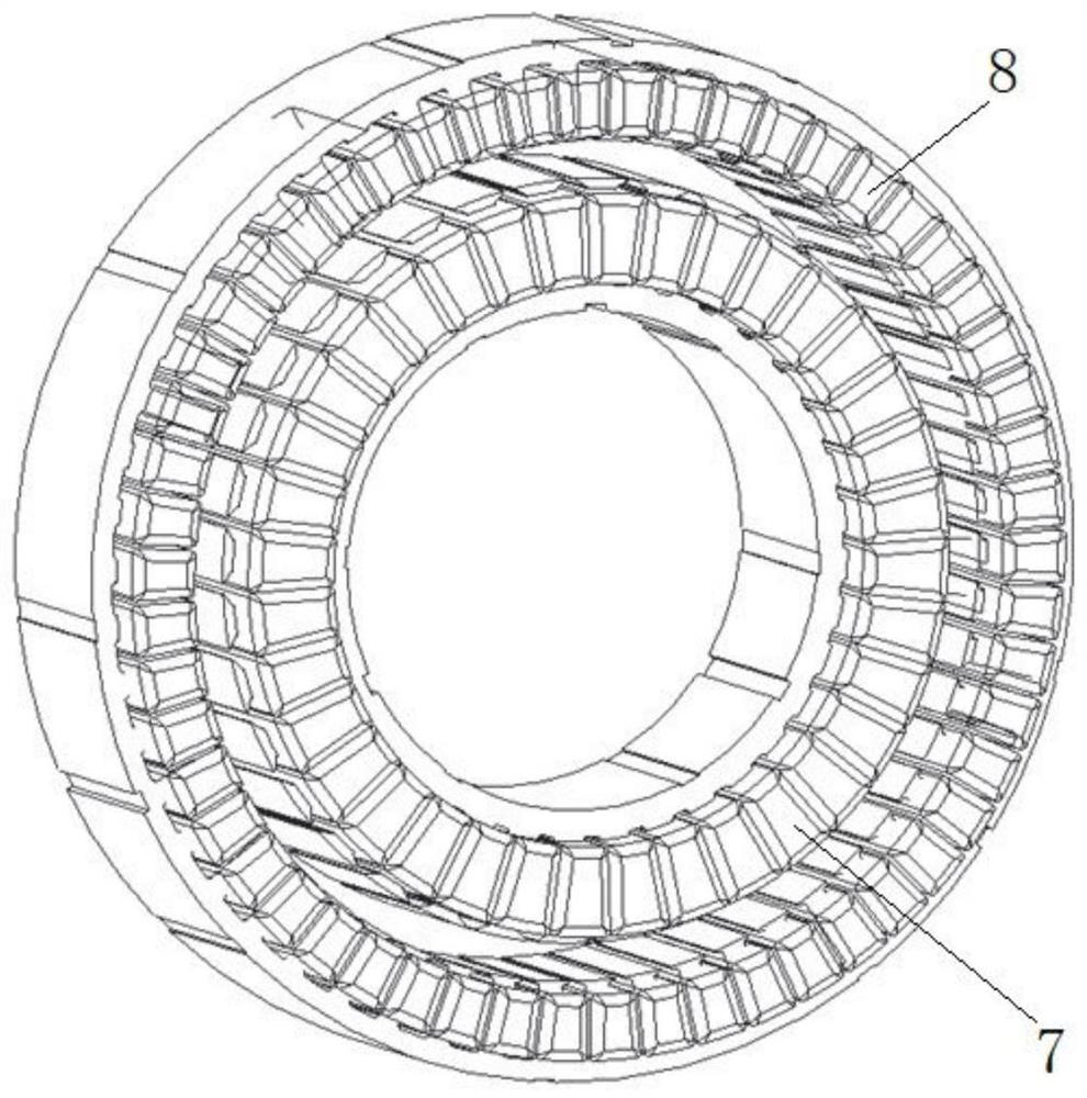 Double-stator permanent magnet synchronous generator for hybrid electric vehicle