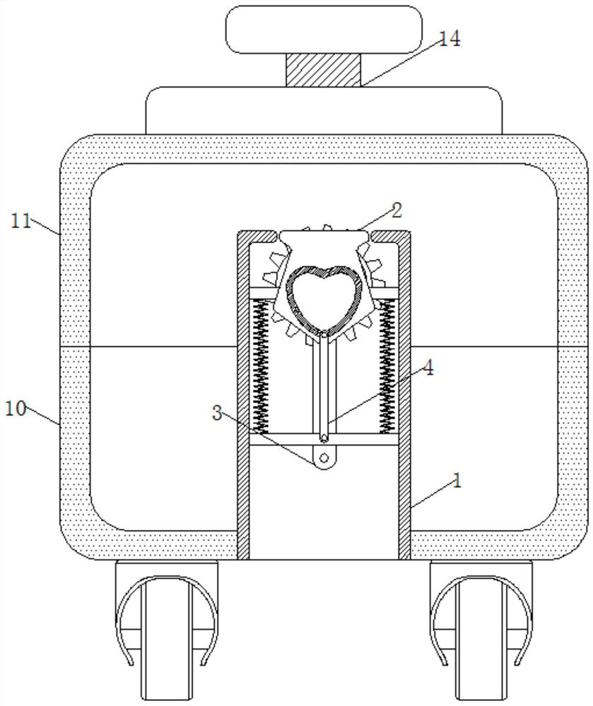 A cement placing table for construction with reduced physical burden and higher safety