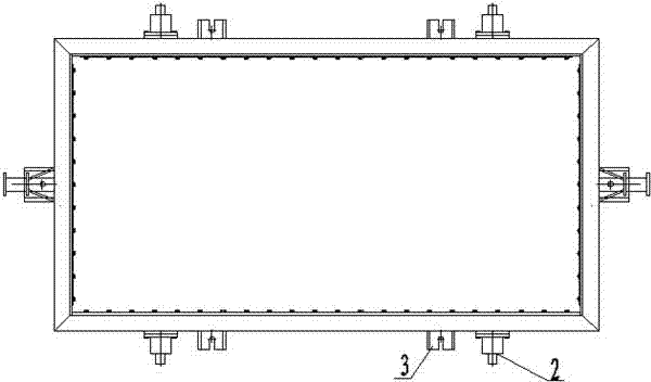 Method for casting ledges of middle troughs of scraper conveyer by V (vacuum) method