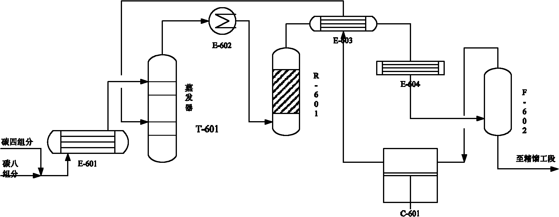 Method for producing mixed butanol and coarse octanol by using waste liquid discharged from octanol device as raw material