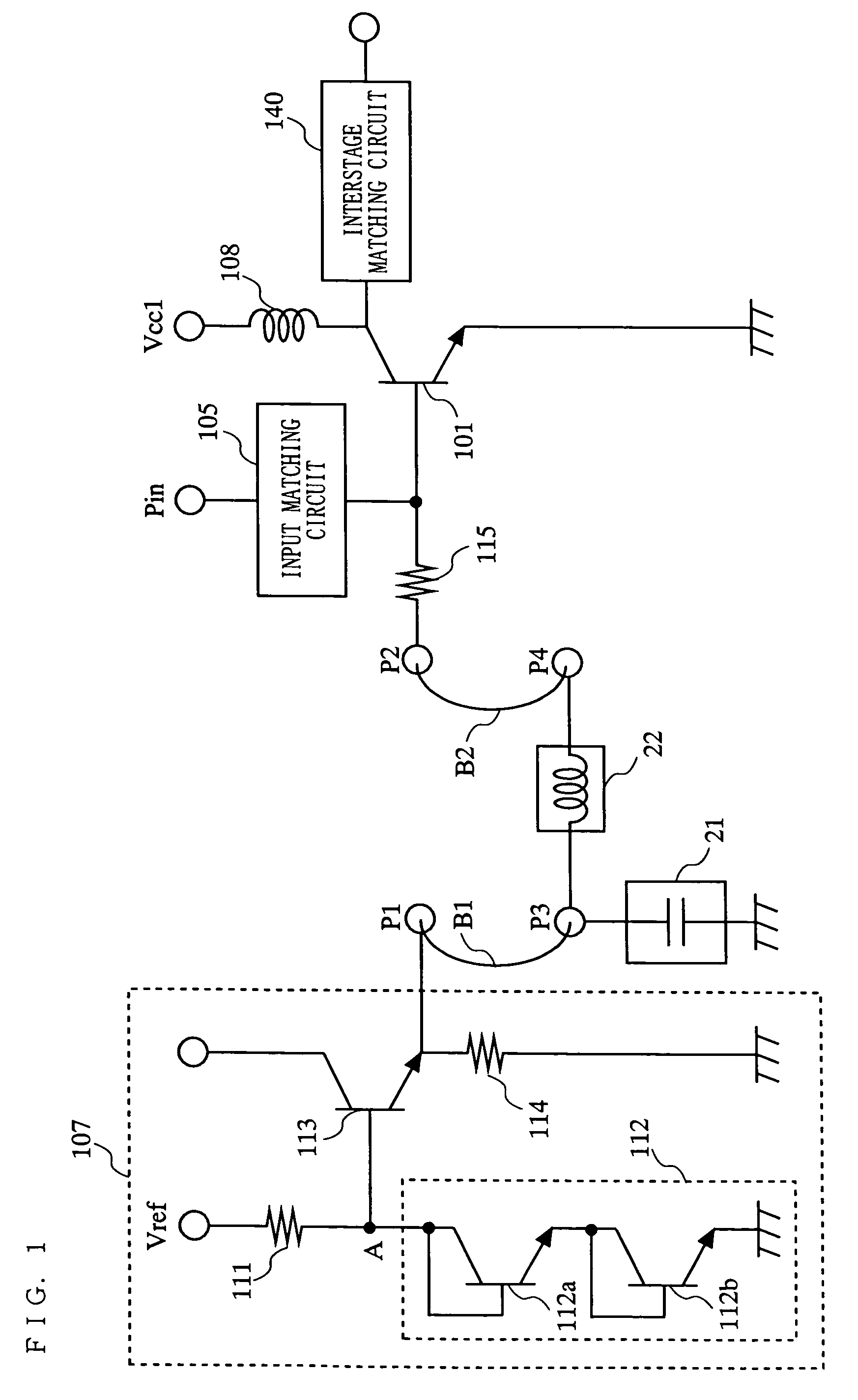 High-frequency power amplifier